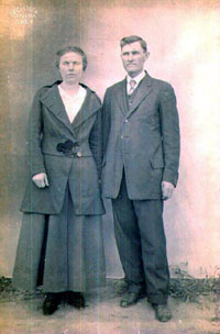 Harry Barton & Clara Elizabeth Gottsch Flint