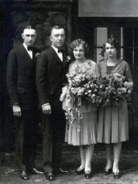 Emil Frederick & Clara Anderson  Gottsch wedding photo